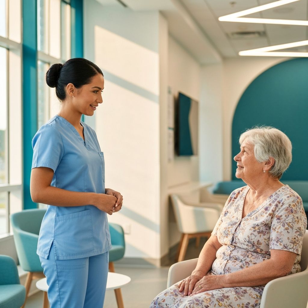 Healthcare professional at SOAR medical imaging equipment